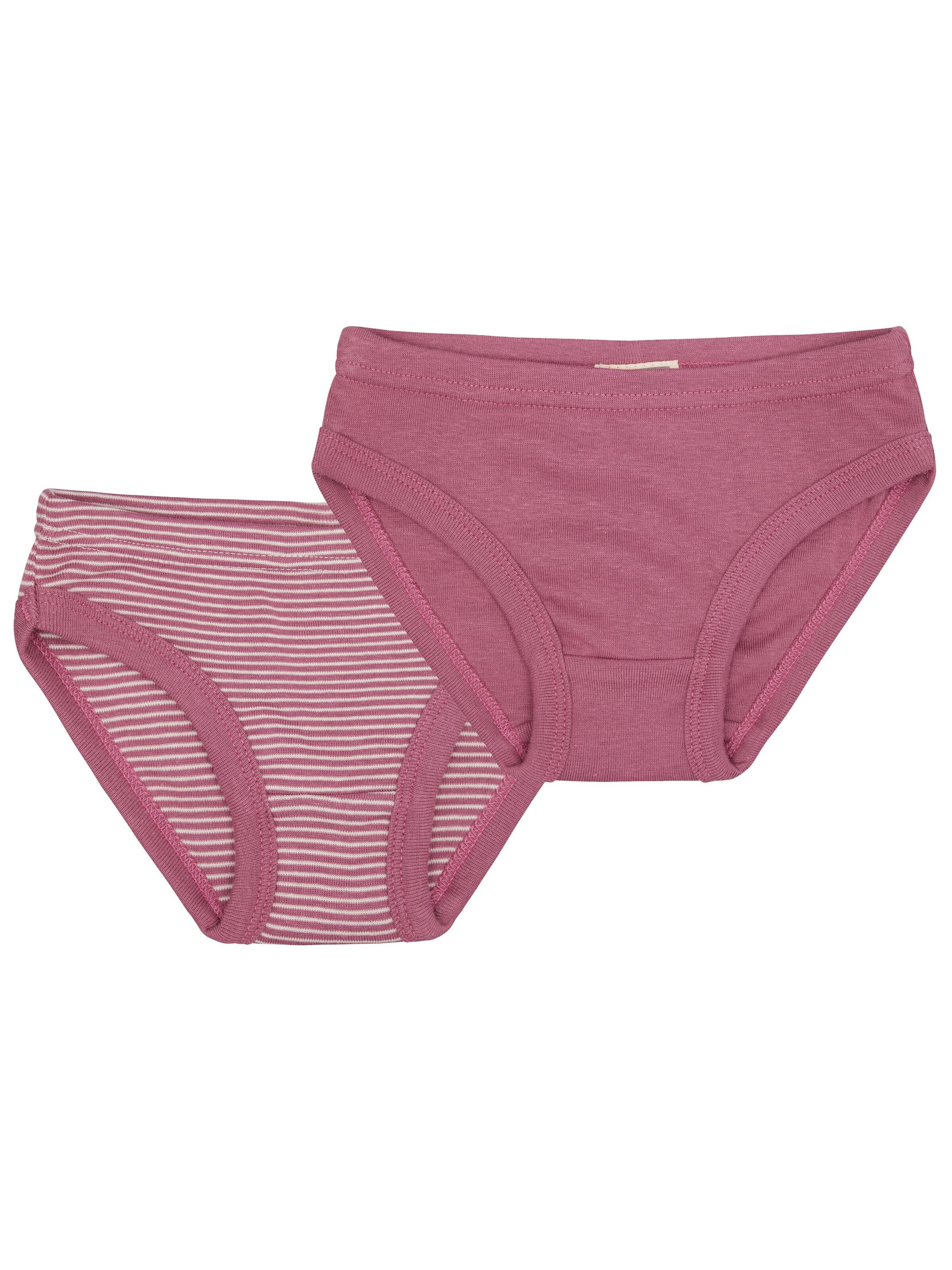 loud + proud Underpants in Purple: front