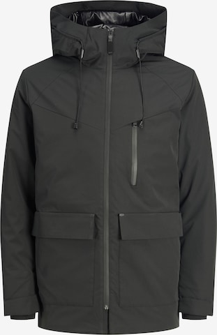 Parka invernale 'Kaiser' di JACK & JONES in nero: frontale