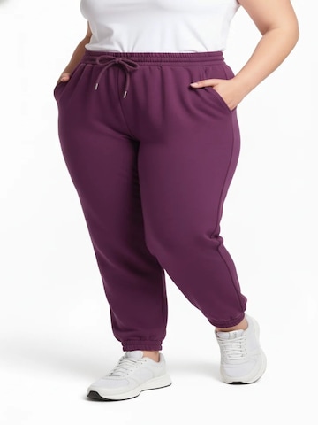 Effilé Pantalon Shape Of You en violet