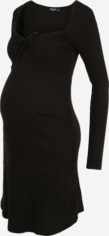 Pieces Maternity Dress 'TEGAN' in Black: front