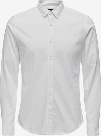 Only & Sons Button Up Shirt 'Miles' in White, Item view