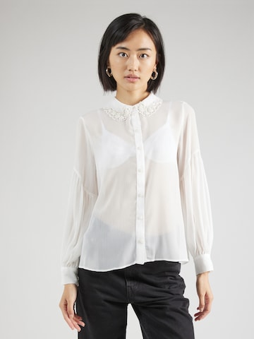 River Island Blouse in Wit: voorkant