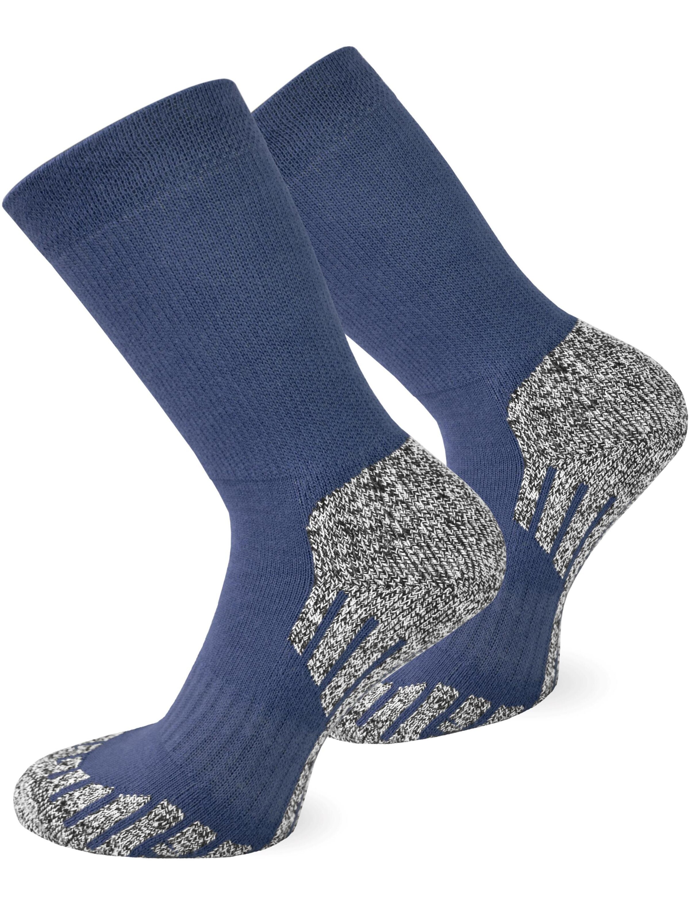 normani Sports socks in Blue: front