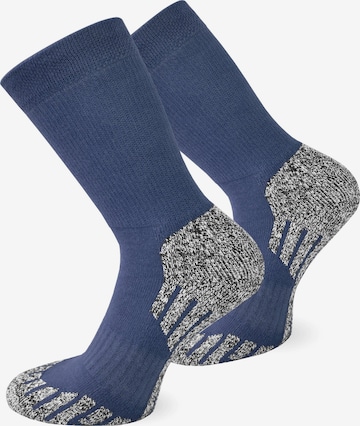 normani Athletic Socks in Blue: front