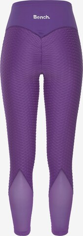 LASCANA ACTIVE Skinny Športne hlače | vijolična barva