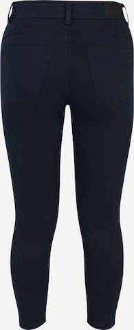 Vero Moda Petite Skinny Jeans 'HOT SEVEN' in Blue