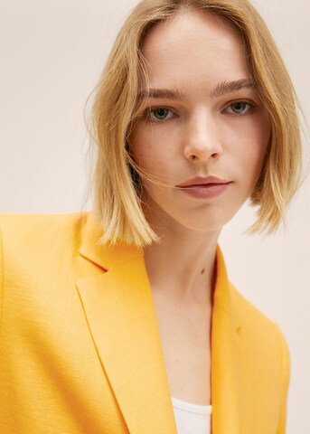 Blazer 'Boreli' MANGO en jaune