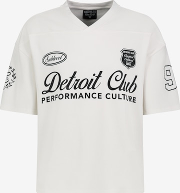 Sublevel T-Shirt in Weiß: Vorderseite