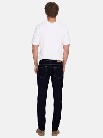 Regular Jean 'ONSWEFT REG. RINSE 9835 PIM DNM PANTALONE' Only & Sons en bleu