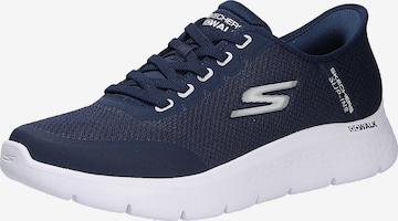 Baskets basses 'GO WALK' SKECHERS en bleu : devant