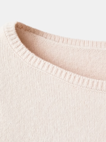 MANGO Pullover 'SEEDS' i beige