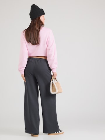 GAP Szeroka nogawka Spodnie w kolorze czarny