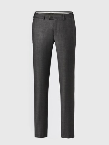 Hiltl Slim fit Chino Pants 'Tarent - Easy Care Wool' in Grey: front