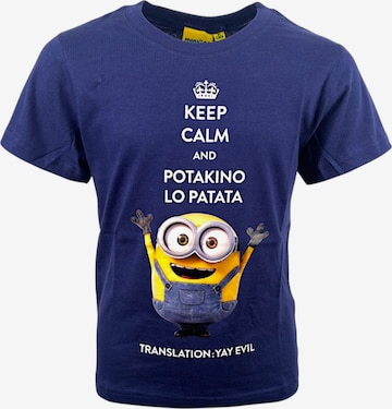 Minions Shirt 'Minions' in Blue: front