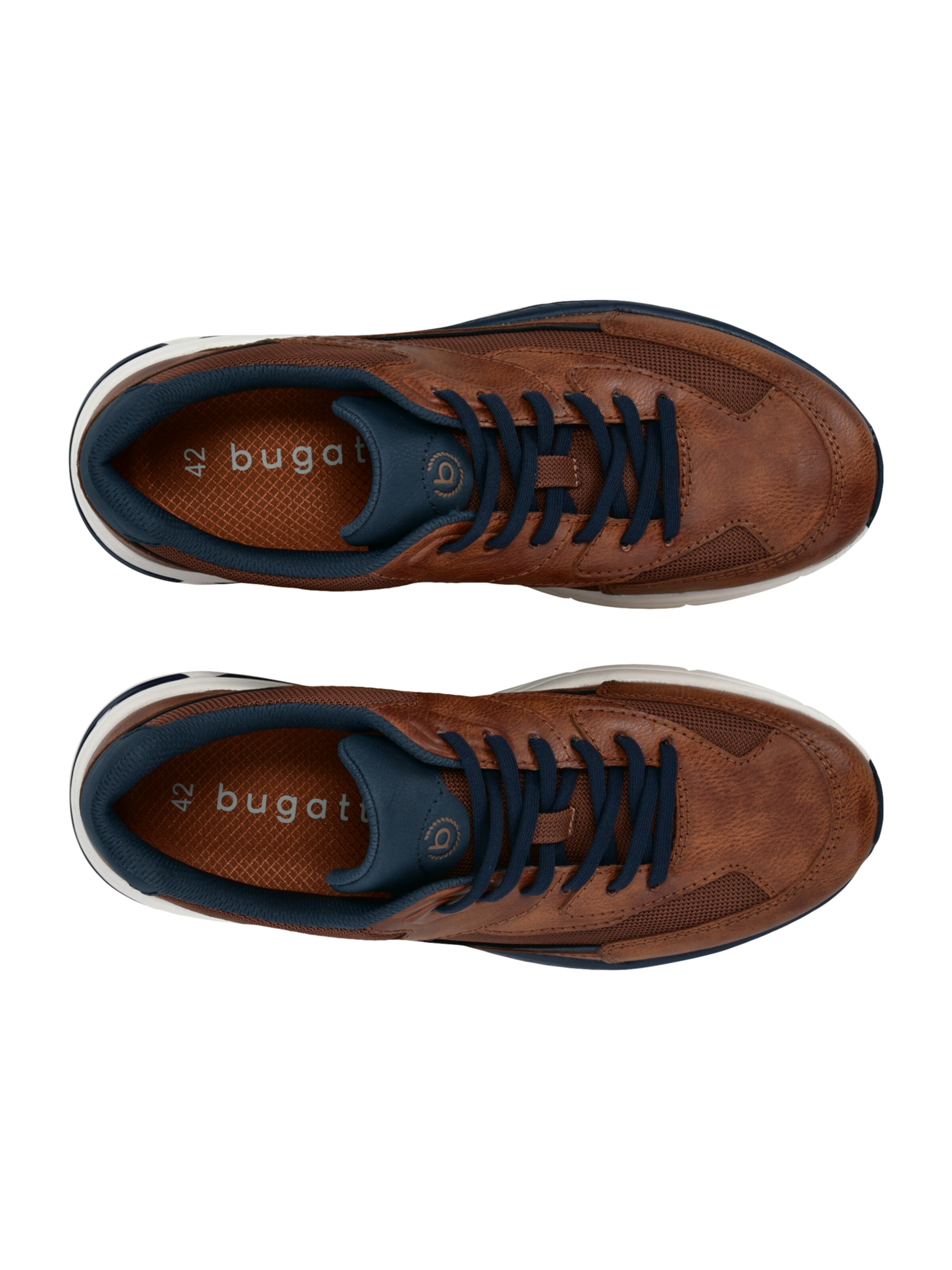 bugatti Nízke tenisky - Hnedá