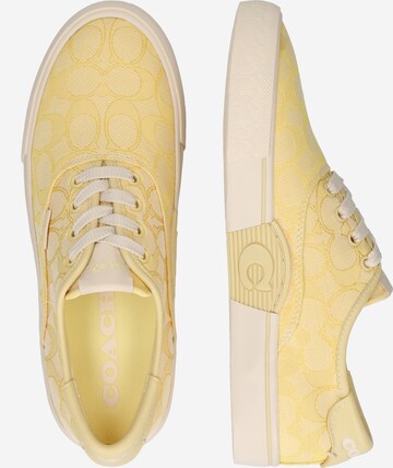 COACH Sneakers in Yellow