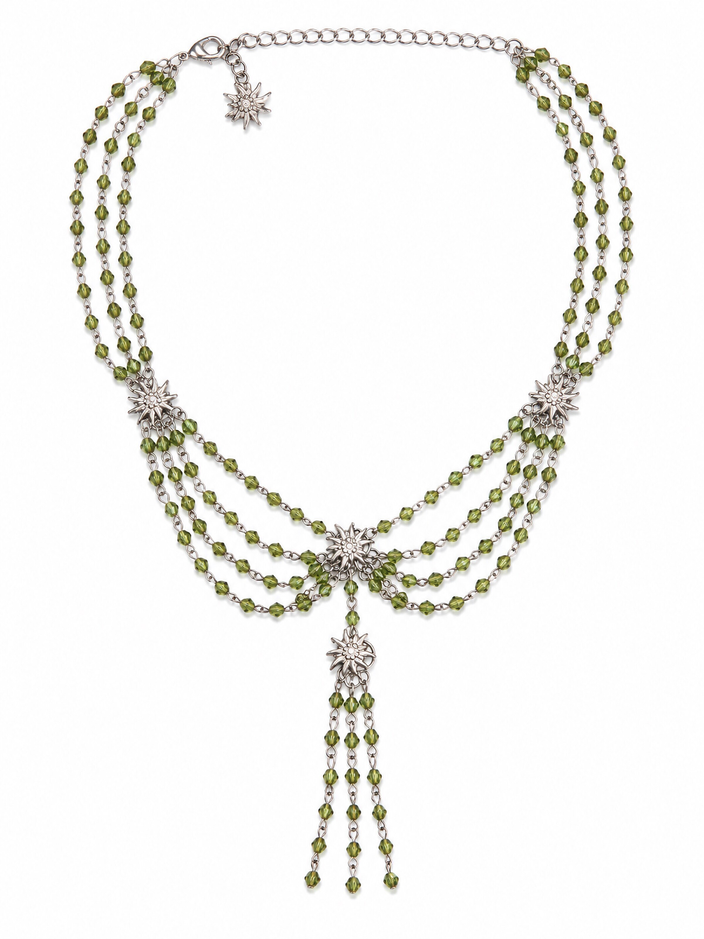 Allgäu Rebell Necklace 'Peggy' in Green