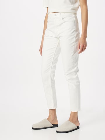 ESPRIT גזרת סלים ג'ינס בלבן: מלפנים