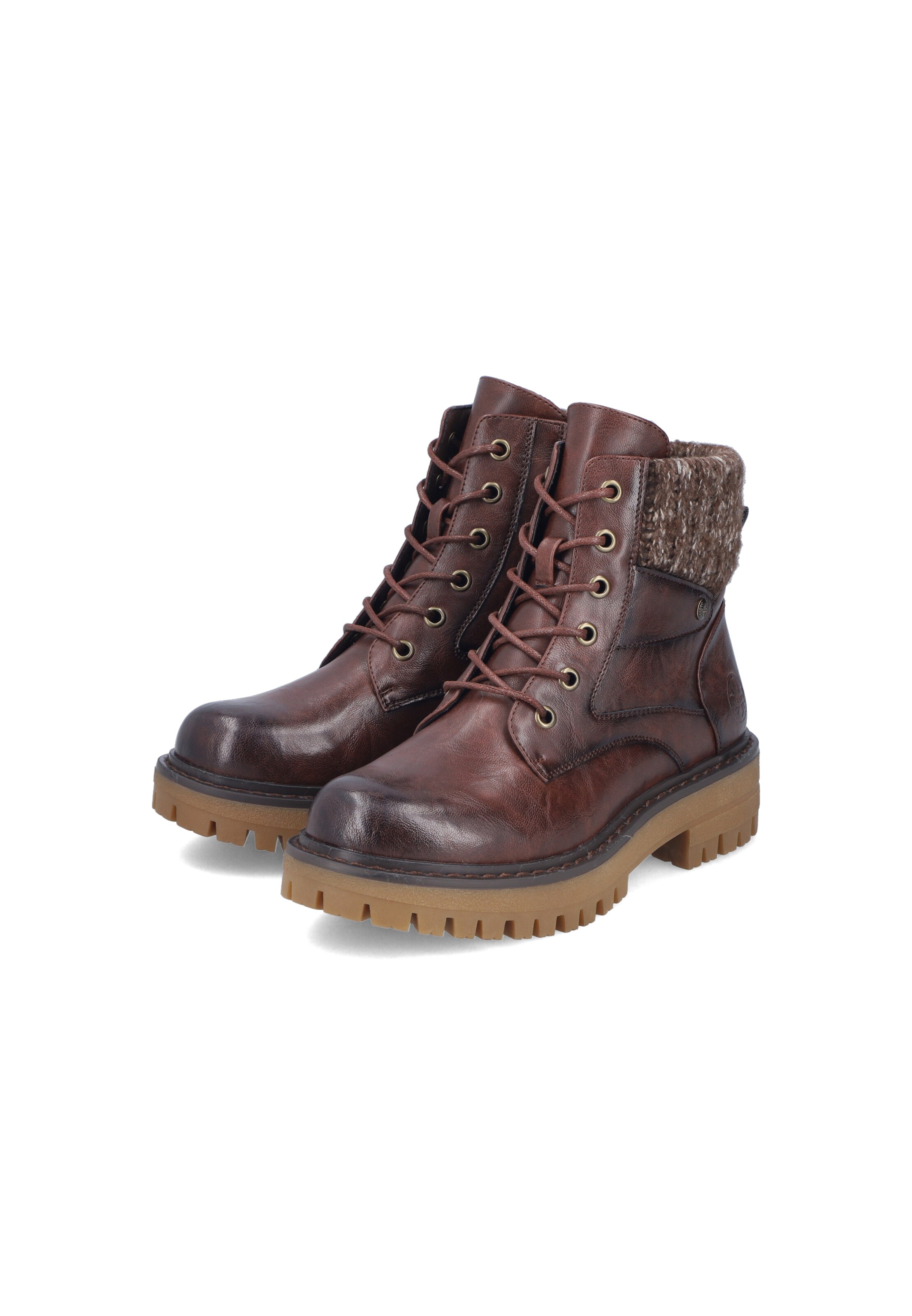 Bottines à lacets ' 92920 ' Rieker en marron