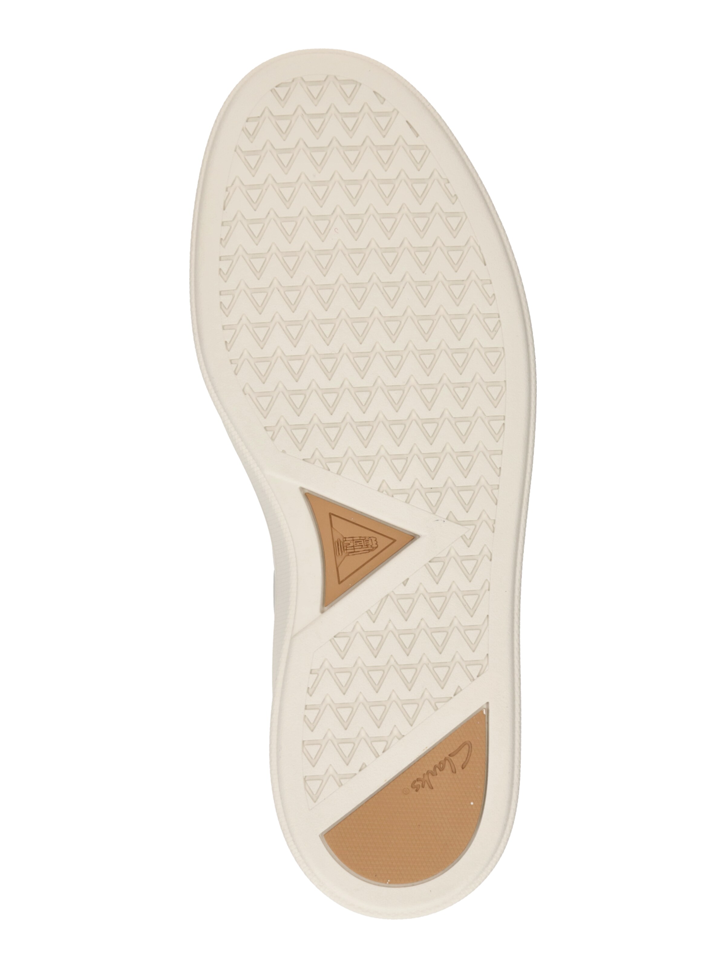 Baskets basses 'Craft Swift' CLARKS en blanc