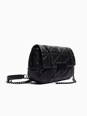 Sac à bandoulière Bershka en noir