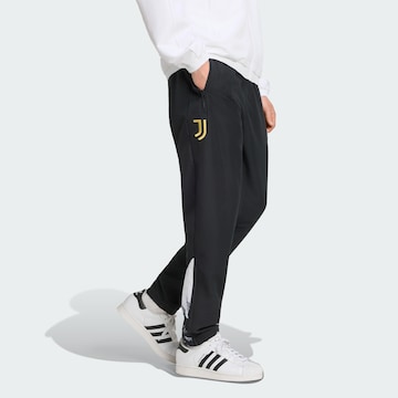 ADIDAS PERFORMANCE Loose fit Sports trousers 'Juventus Turin Stadium' in Black: front