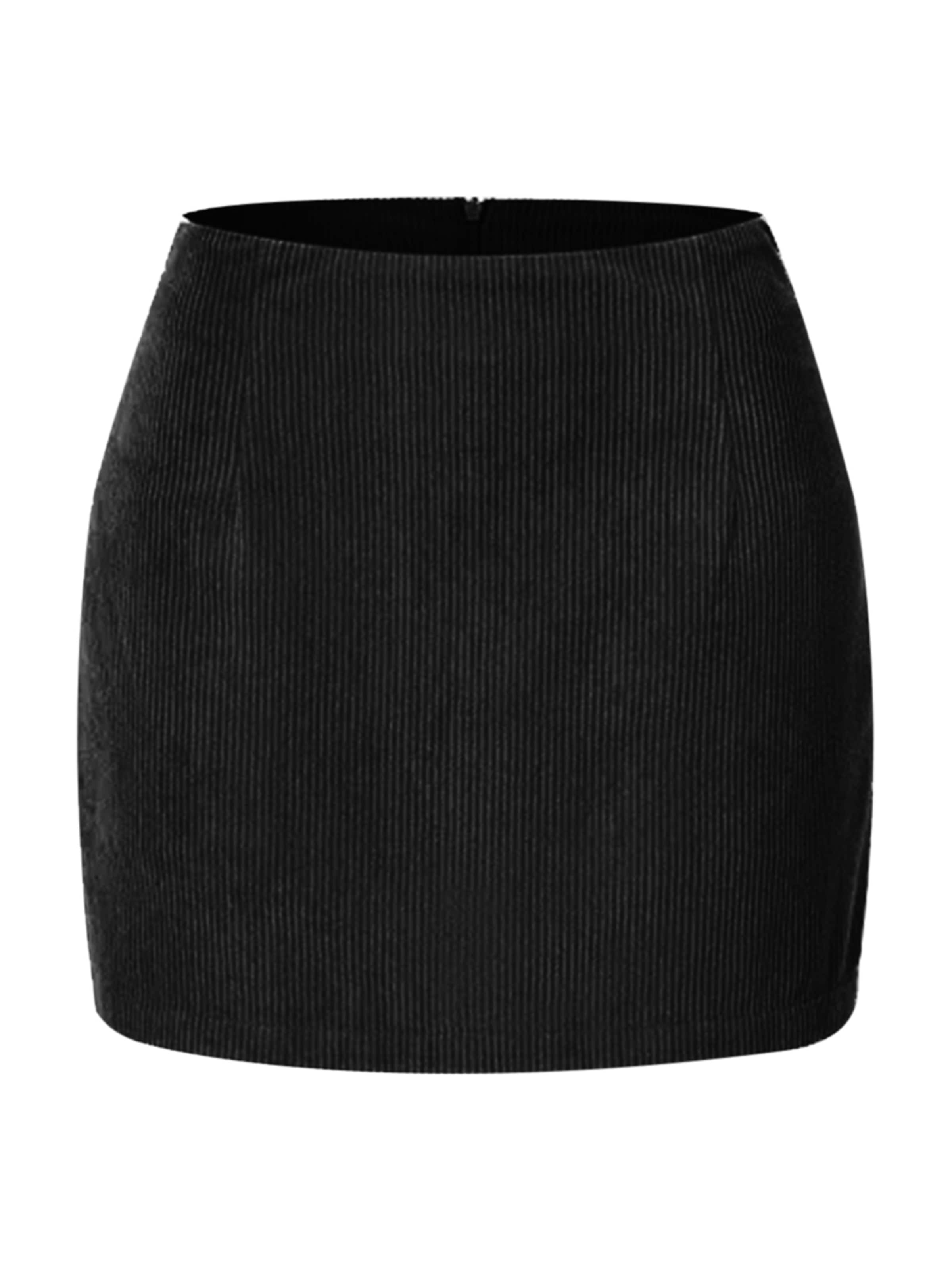 Fustă de la Imily Bela pe negru: față