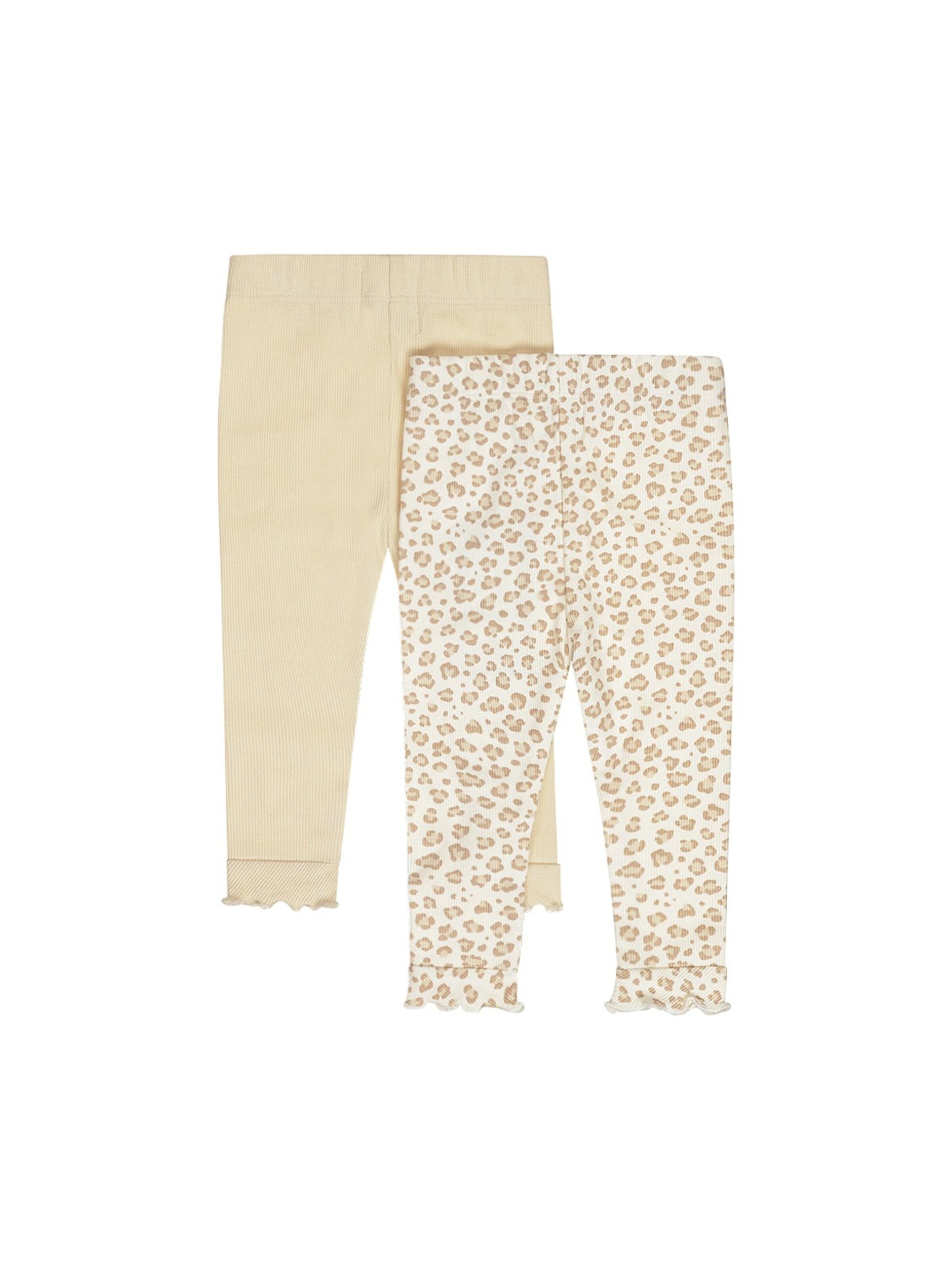Dirkje Skinny Leggings 'Leggings, 2-pack' in Wit: voorkant