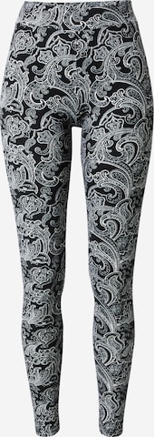 Urban Classics Skinny Leggings in Schwarz: predná strana