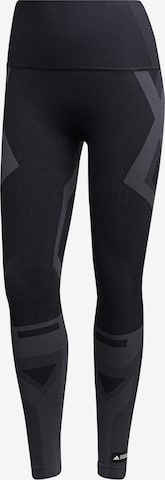Skinny Pantaloni sportivi di ADIDAS SPORTSWEAR in nero: frontale