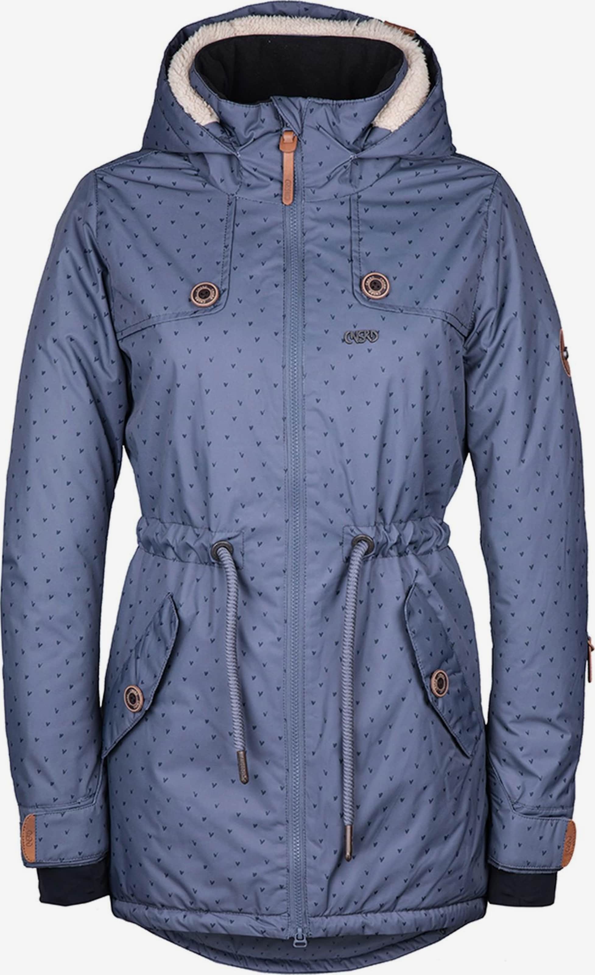 alife kickin Übergangsjacke 'Charlotte' in Blue Denim ABOUT YOU