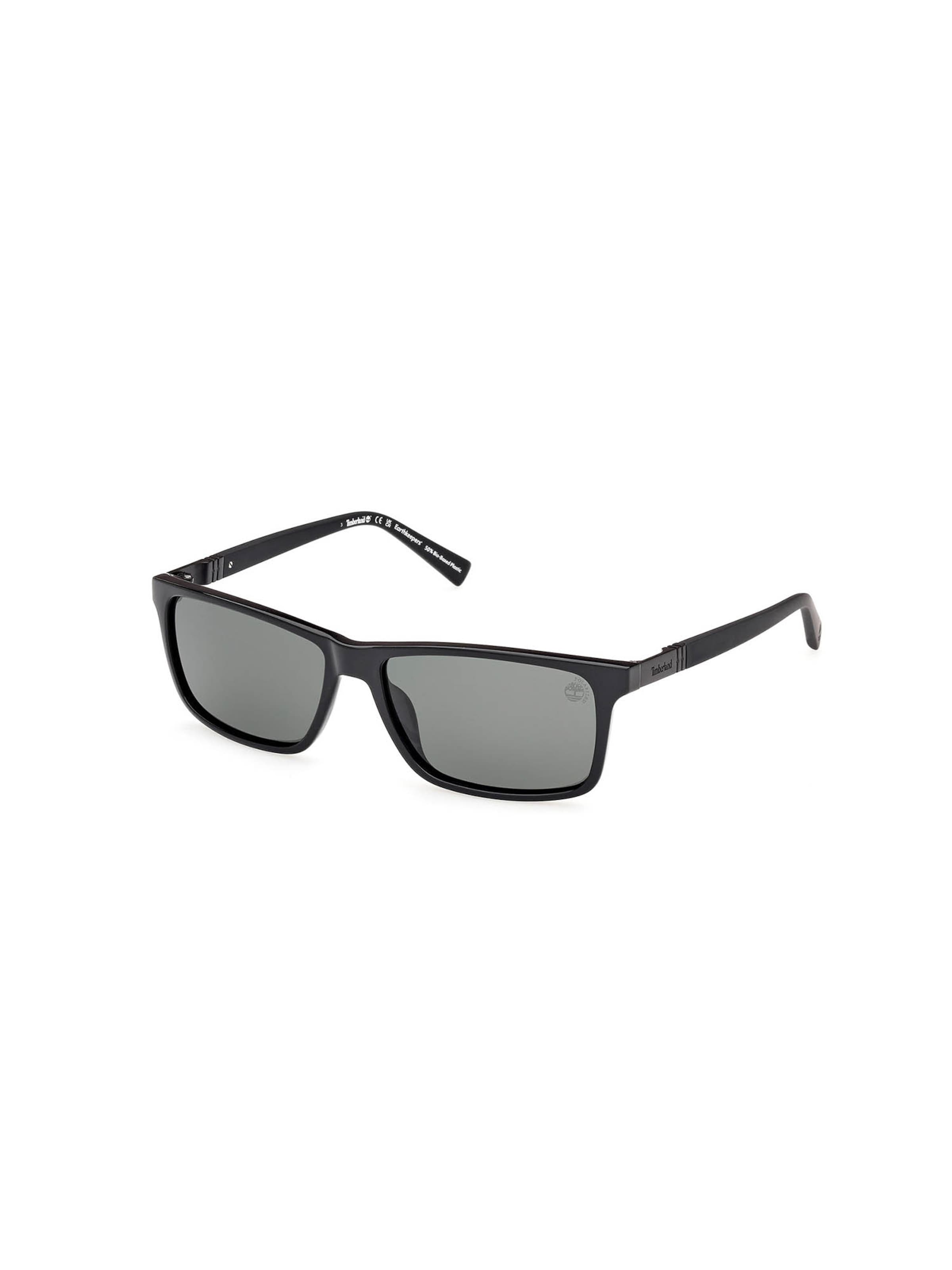 TIMBERLAND Sonnenbrille in Schwarz: Vorderseite
