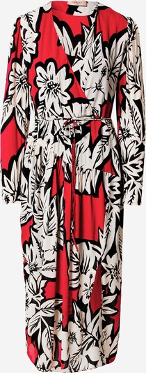 Twinset Robe en rouge / noir / blanc, Vue avec produit