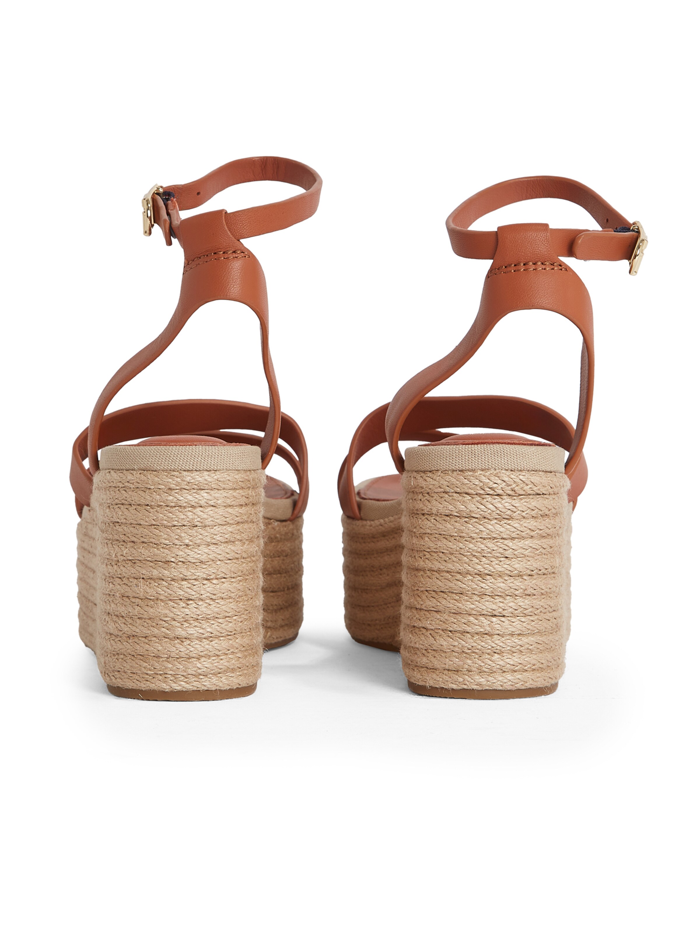 Sandales à lanières TOMMY HILFIGER en marron