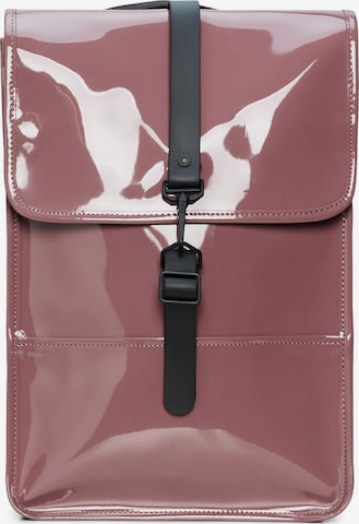 RAINS Rucksack in Rot: Vorderseite