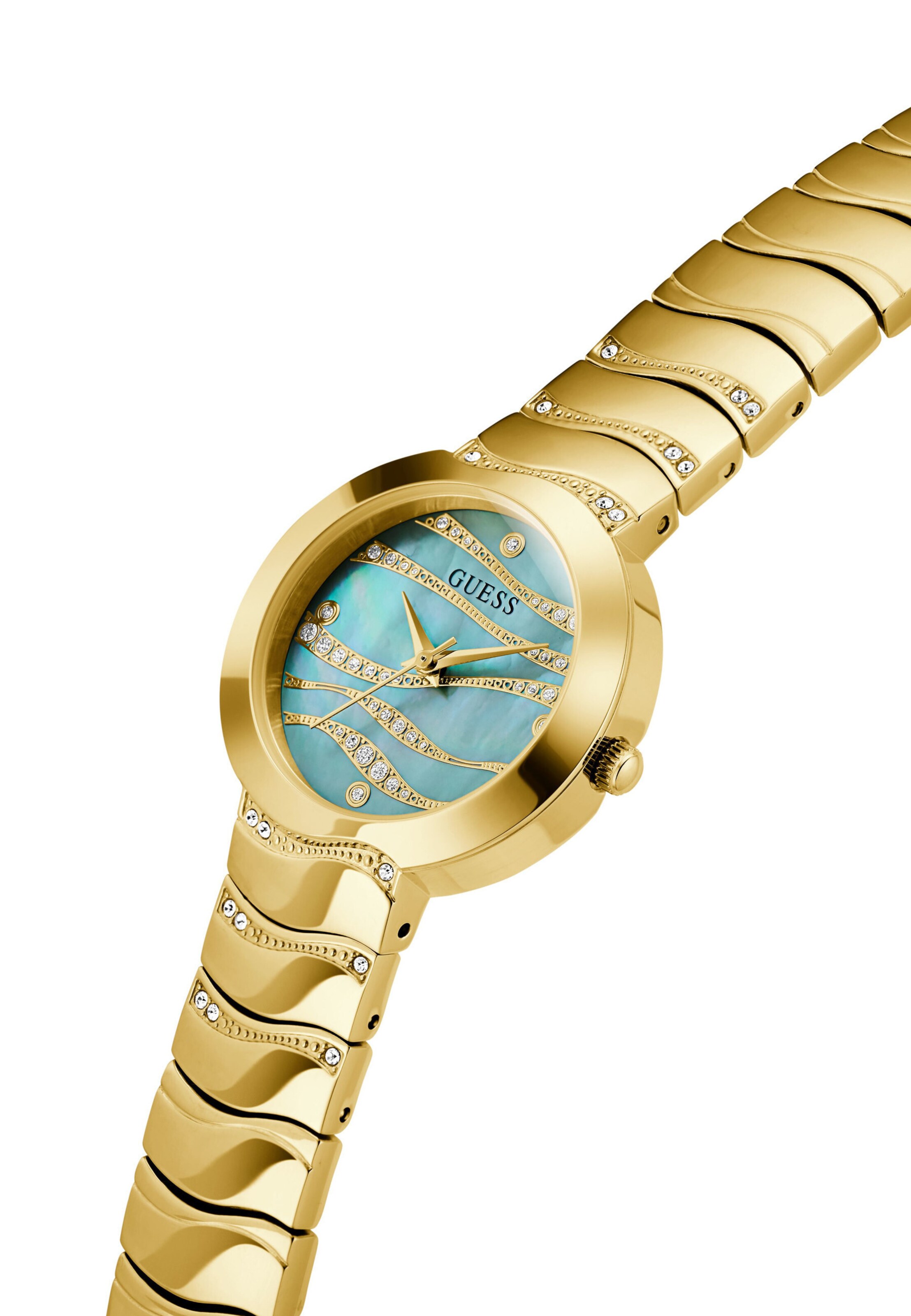 GUESS Analog Watch 'LAGUNA' in Gold