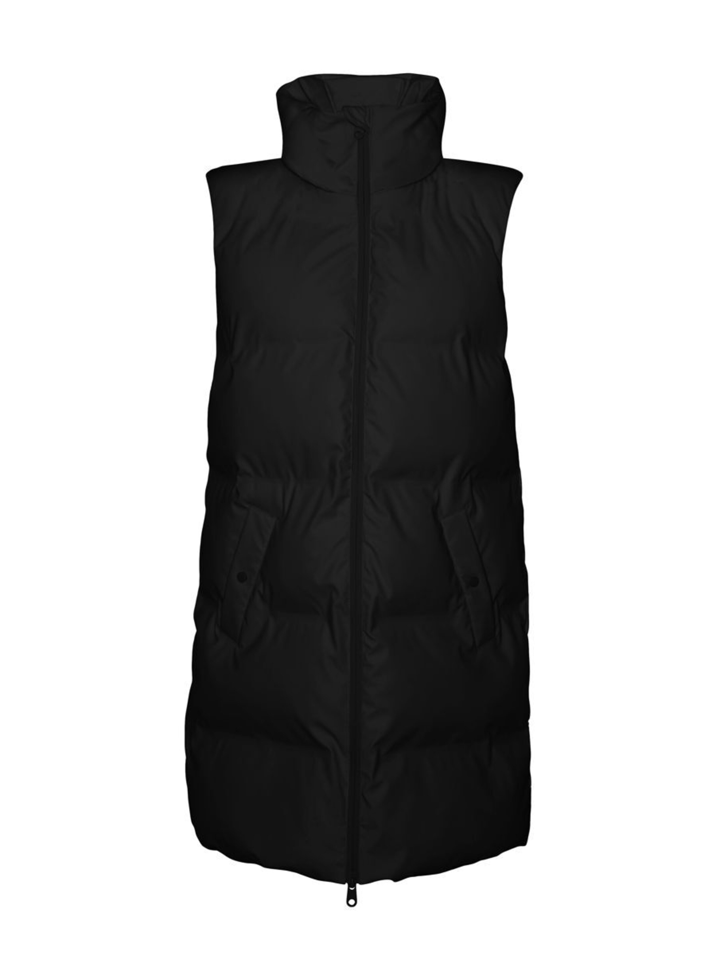 VERO MODA Bodywarmer in Zwart: voorkant