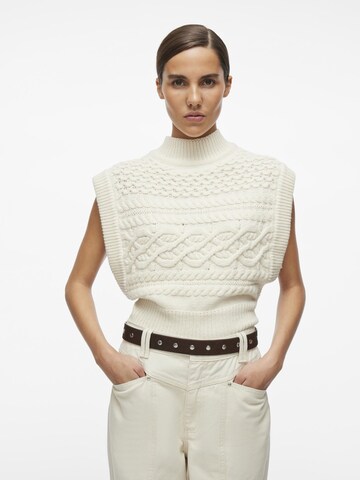 ROUGE EDIT Strikvest i hvid: forside
