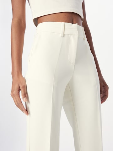 Y.A.S Flared Pleated Pants 'Bluris' in White