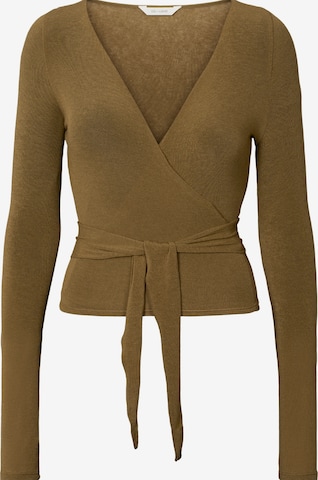 T-shirt 'Anne' Gai+Lisva en marron : devant