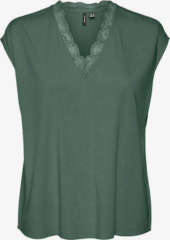 Chemisier 'VMBELLA' VERO MODA en vert : devant