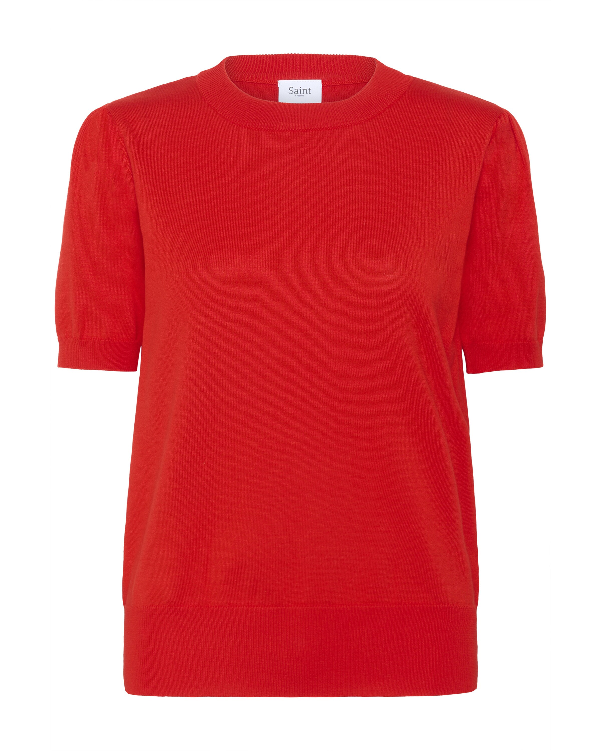 SAINT TROPEZ Pullover 'MilaSZ' in Rot: Vorderseite