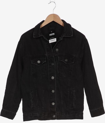 Bershka Jacket & Coat in XXS in Black: front