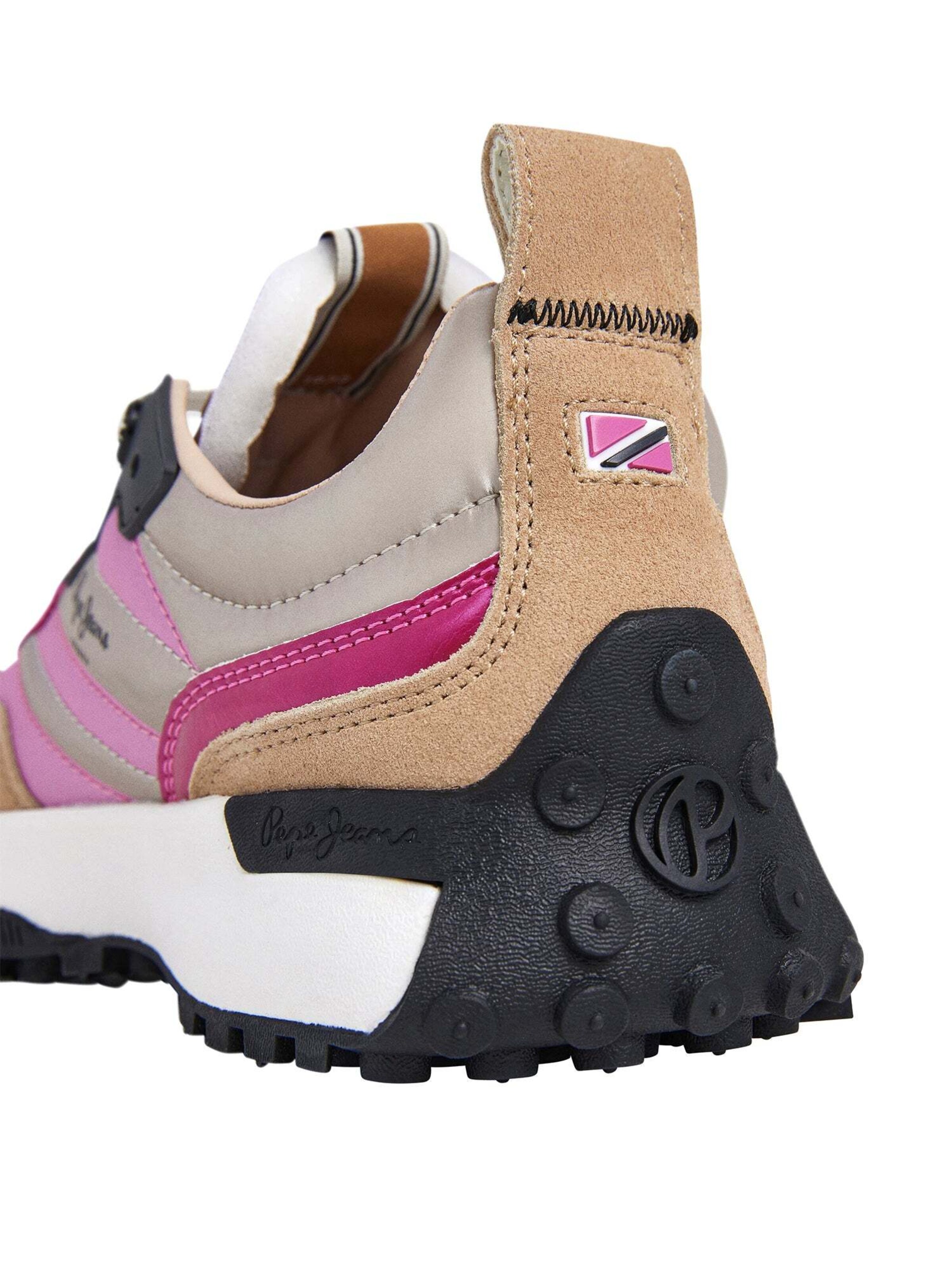 Baskets basses 'Lucky Shiny' Pepe Jeans en marron