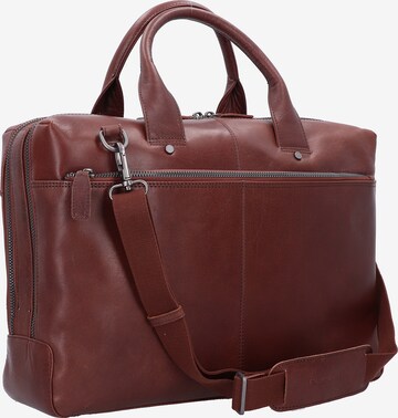 Plevier Document Bag 'Flint' in Brown