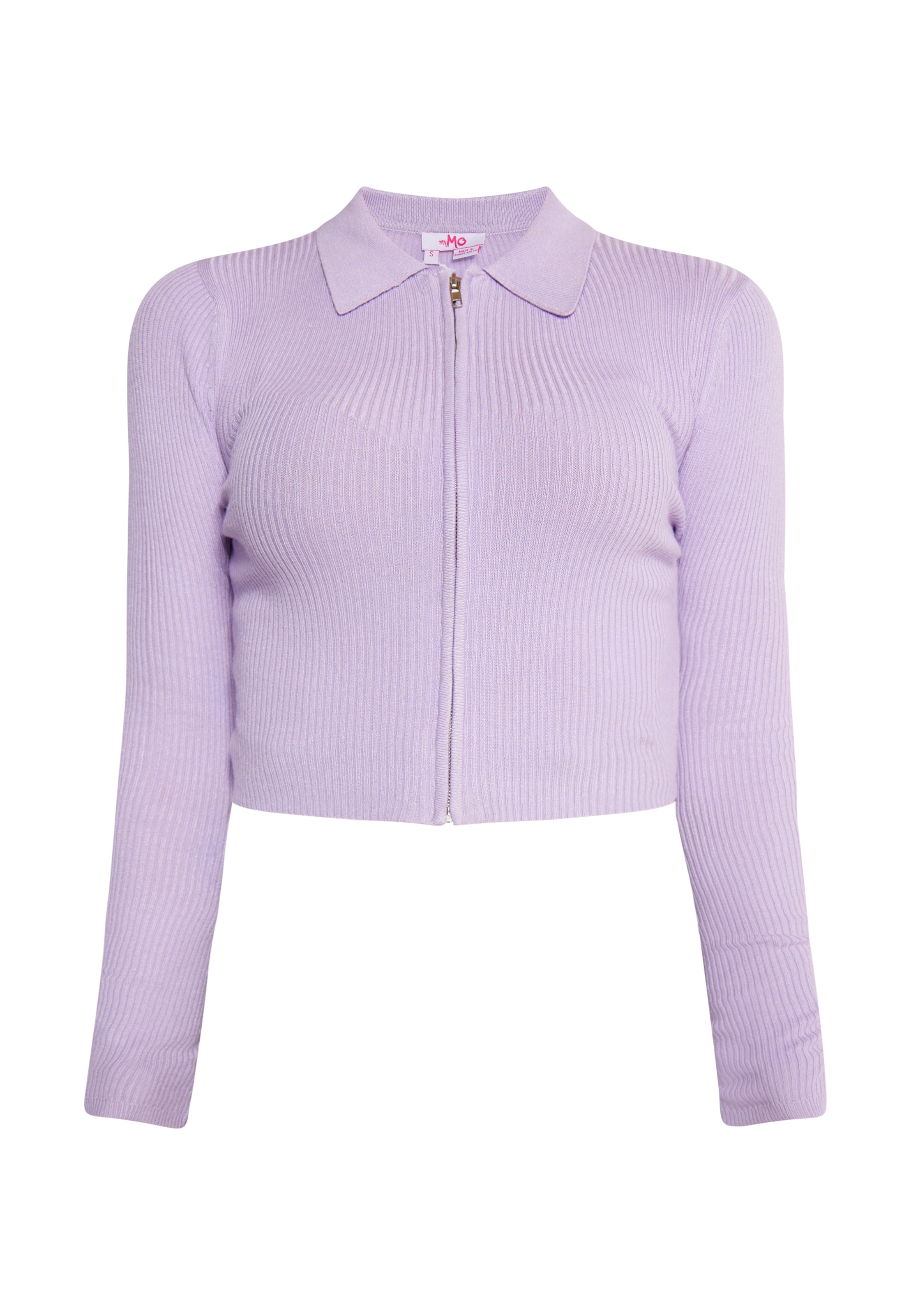 lillā MYMO Adīta jaka 'Keepsudry': no priekšpuses