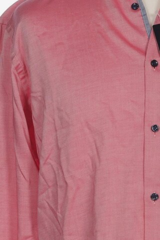 HUGO Red Button Up Shirt in L in Pink