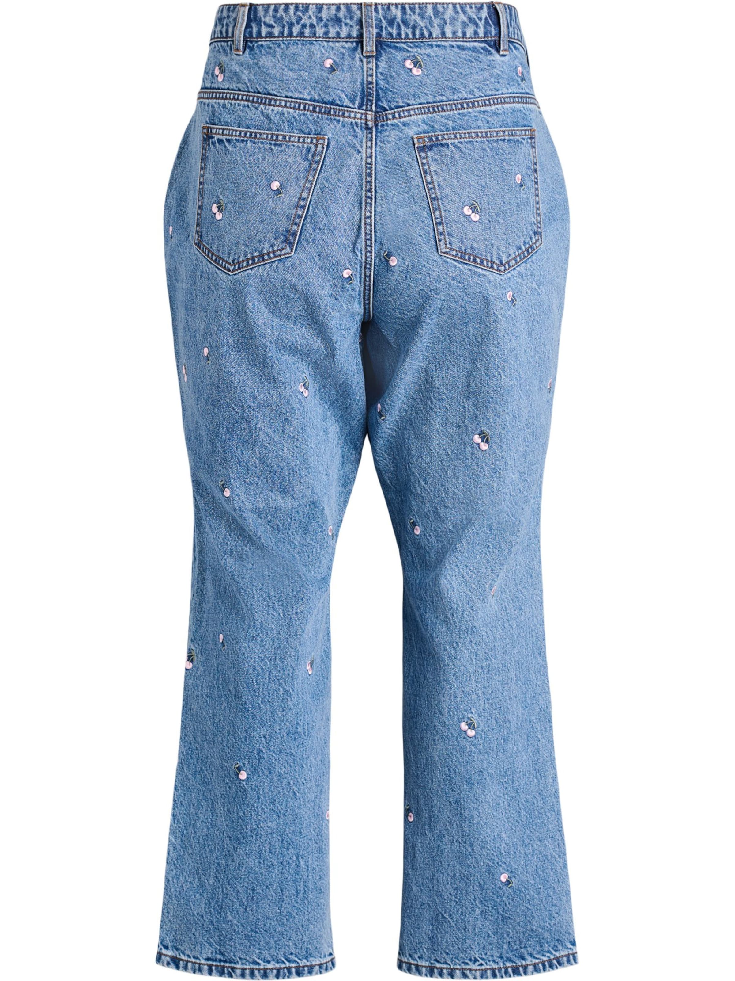 Zizzi - Regular Calças de ganga 'Gemma' em azul