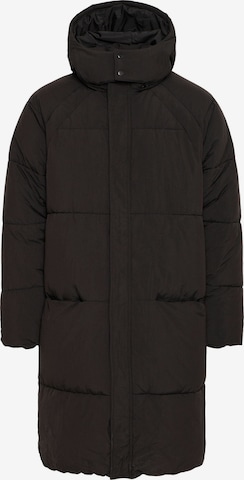 !Solid - Abrigo de invierno 'Milo' en negro: frente