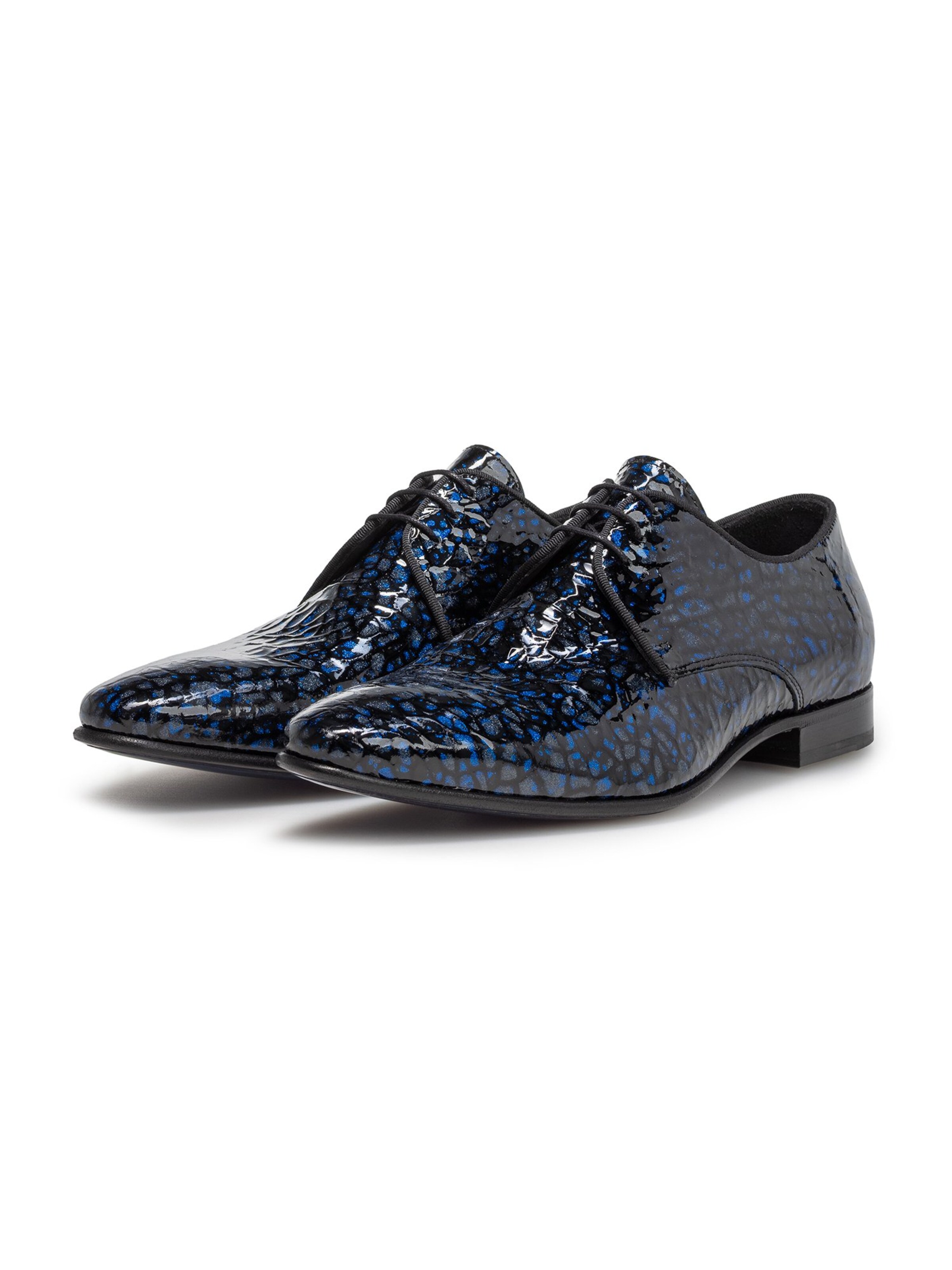 Scarpa stringata 'De Smoker 01' di Floris van Bommel in blu